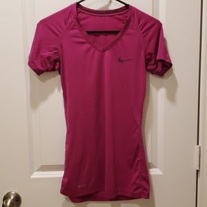 Fushia  Nike pro dri-fit shirt size small